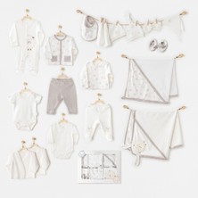 NW Nessi World AC25562 Newborn Set Tinny Ships 20'li Hastane Çıkışı Ekru