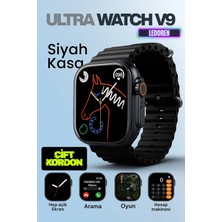 L'edoren Akıllı Saat 8 Ultra V9 Ios/android Destekli 2.08INCH Arama Özeliği Sağlık Sensörlü