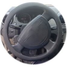 Silikon Direksiyon Kılıfı Siyah Oto Aksesuar Premium