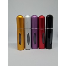 5 ml Alüminyum (20 Adet) Tekrar Doldurulabilir Boş Cep Parfüm Şişesi