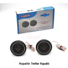 Hoparlör Tweeter 2 Li Takım Unput 500W Max Oto Aksesuar Premium