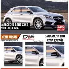 Mercedes Gla X156 14-19 / Glk X204 09-15 Yarasa Ayna Kapağı P.black Oto Aksesuar Premium