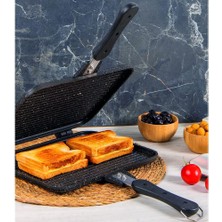 Storemax Toptassell Usta Tostçu Granit Döküm Ocak Üstü El Tost Makinesi ST-101