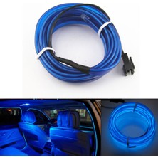 Ip Neon LED 5 Metre  Mavi   ( 002690 ) Oto Aksesuar Premium