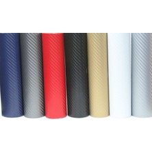 Karbon Folyo Beyaz Hava Kanallı 152X10MT Oto Aksesuar Premium