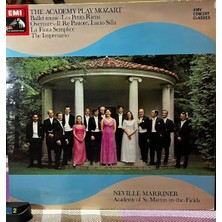 Plakantik The Academy Play Mozart - Neville Marriner / Asmf (Hmv Concert Classics) Lp