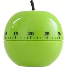 Es Dekor Yeşil Elma Yaratıcı Elma Şekilli Mutfak Zamanlayıcı, Hassas Geri Sayım Hatırlatıcı