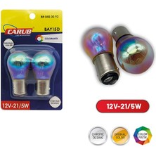 1016 12V 21W Diadem Krom Turuncu  Ampul Tk Oto Aksesuar Premium
