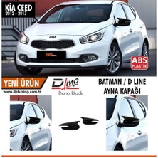 Kıa Ceed 12-17 / Cerato 16-19 / Hyundaı Elantra 16-18  Sinyalli Yarasa Ayna Kapağı P.black Oto Aksesuar Premium