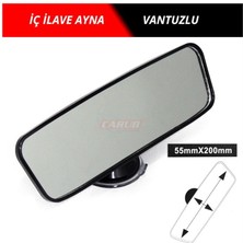 Ayna Iç Dikiz Vantuzlu 20CM Oto Aksesuar Premium
