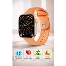FaroxTech Ultra Geniş Ekranlı Akıllı Saat: Arama Yapma, Bildirim Takibi ve Sağlık Asistanı