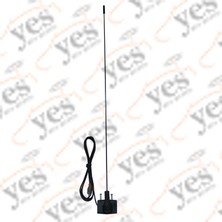 Oluk Antenı Uzun Düz Oto Aksesuar Premium