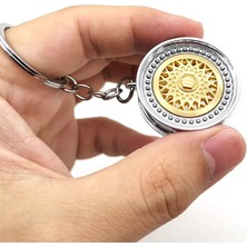 Anahtarlık Bronz  Metal    Gold Paslanmaz Jant Oto Aksesuar Premium
