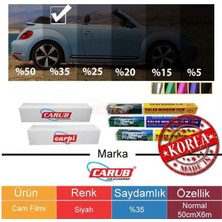 Cam Filmi 50CMX6MT Lıght Black %35 Oto Aksesuar Premium