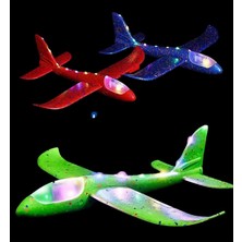 Storemax Toptassell LED Işıklı Köpük Uçak | Çocuklar Için Işıklı Oyuncak Uçak 1 Adet