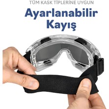 Storemax Toptassell BADEM10 Kayak Gözlüğü Ventilli Güneş Kar Gözlük Gökkuşağı Snowboard Glasses Ekonomik Seri Gözlük