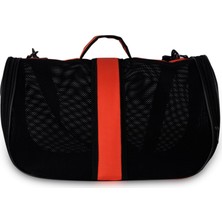 Storemax Toptassell Bypet Kedi ve Küçük Irk Köpek Taşıma Çantası, 45X35X35 Cm, File Havalandırmalı, Fermuarlı, Kırmızı