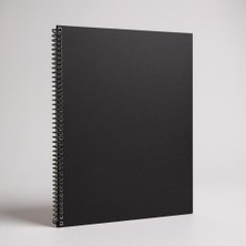 Storemax Toptassell Fark Tanıtım Çizgisiz Spiralli Not Defteri, A4 Boyut (21X29,7 Cm), 60 Yaprak, 90GR. Ivory Kağıt, Ofis Için Ideal (Siyah Kapak)