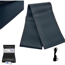 Direksiyon Kılıfı S.deri Dikmeli Md:3  Ipi Siyah Oto Aksesuar Premium