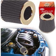 Hava Filtresi Tuning 2 Aparatlı Krom Gri Oto Aksesuar Premium