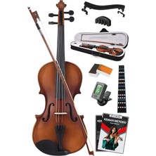 Storemax Toptassell Fourtune Dante VL-200 4/4 Akustik Keman Seti (Tam Boy) (Koyu-Kahverengi)