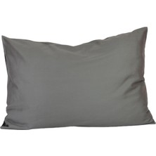 Storemax Toptassell 2'li Pamuk Saten Yastık Kılıfı (Antrasit)