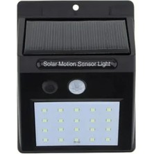 Su Geçirmez 20 LED Solar Aydınlatma | Dış Mekan Için Pır Hareket Sensörü ile Akıllı Işık