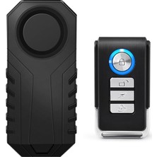 Storemax Toptassell Ht-53 Motosiklet Bisiklet Alarmı Uzaktan Kumandalı 113DB Su Geçirmez Kablosuz Hırsızlık Koruması Alarm Bisiklet Araba Scooter Pilli