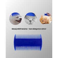 Evcil Hayvan Bakımı Için Dayanıklı ve Çok Amaçlı Tarak Seti (4 Parça)