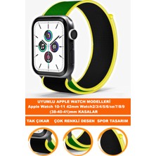  apple watch 10-11 42mm watch2/3/4/5/6/se/7/8/9 (38-40-41)mm saatlerle uyumlu loop tekstil saat kordonu kayışı loop-38mm-model-4