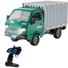 Storemax Toptassell Uzaktan Kumandalı Rc Kamyonet,yük Taşıma Aracı,sesli,ışıklı,şarjlı,(Pil Hediyeli),2.4 Ghz Araç,uzaktan Kumandalı Kargo Arabası (Yeşil)