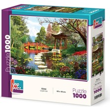 Storemax Toptassell Çiçekli Göl 1000 Parça Puzzle