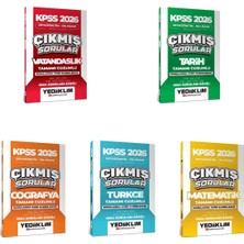 Yediiklim Yayınları 2026 KPSS Ortaöğretim-Önlisans Genel Kültür Genel Yetenek Tüm Der