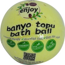 Storemax Toptassell Papatyalı El Yapımı Banyo Bombası Banyo Topu Sarı 90-120 gr