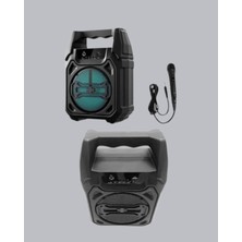 10W Gücünde Kablosuz Hoparlör – Şarjlı, Fm Radyolu ve Taşınabilir