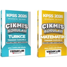 Yediiklim Yayınları 2026 KPSS Ortaöğretim-Önlisans Genel Yetenek Tüm Dersler Konuları