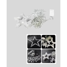 Yıldız Desenli Perde Tipi Peri LED 3x3 Metre Aydınlatma