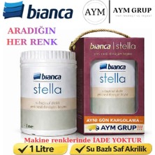 Bianca Stella Su Bazlı Saf Akrilik Dönüşüm Boyası 1 Litre