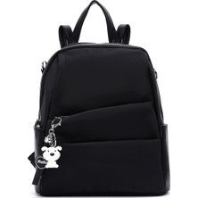 Derimod Kadın Siyah Uzun Askılı Sırt Çantası 26SBD24466F