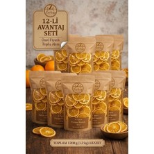 Zerbap Doğal Portakal Kurusu 12'li Avantaj Paketi (12 x 100G)