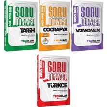 Yediiklim Yayınları 2026 KPSS Tarih + Coğrafya + Vatandaşlık + Türkçe Soru Dünyası So