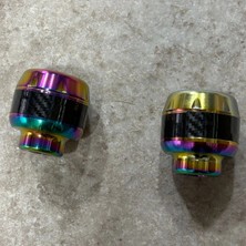 Monero Universal Motosiklet Ön Teker Koruma Takozu Bukalemun Renkli