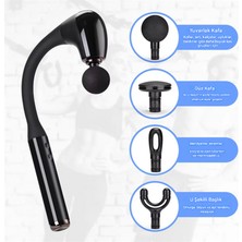 Airstorr Sırt Giderme Için Derin Doku Masaj Aleti Boyun, Omuz, Bacak Ağrısı Için U Şeklinde Masaj Tabancası