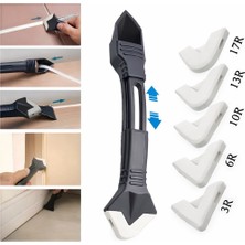 Eymen Yapı Çok Amaçlı Silikon Derz Çekme Kazıma ve Sökme Aparatı 5 Başlıklı