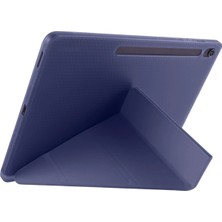 Newface iPad Pro 11 (2024) Kılıf Kalemlikli Hugo Tablet Kılıfı - Lacivert