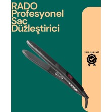 Isı Ayarlı Profesyonel Saç Düzleştirici – Titanyum Seramik Plaka