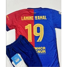 Alaturka Mix F.c/b.a.r.c.a 2024/25 Sezon #19 Lamine Yamal Iç Saha Çocuk Forması 4'lü