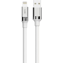 Avcı Teknoloji Market Lightning Şarj Kablosu 3.4A Hızlı Şarj USB Lightning Data ve Şarj Kablosu
