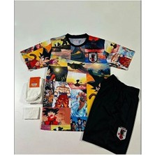 Alaturka Mix Japonya Tsubasa Yeni Sezon Özel Tasarım Çocuk Forması 4'lü Set