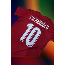 Alaturka Mix Türkiye Milli Takım Euro 2024 Hakan Çalhanoğlu 10 Kırmızı Forması